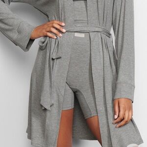 Skims grey robe